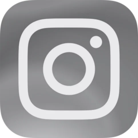 Instagram Logo Black & White PNG