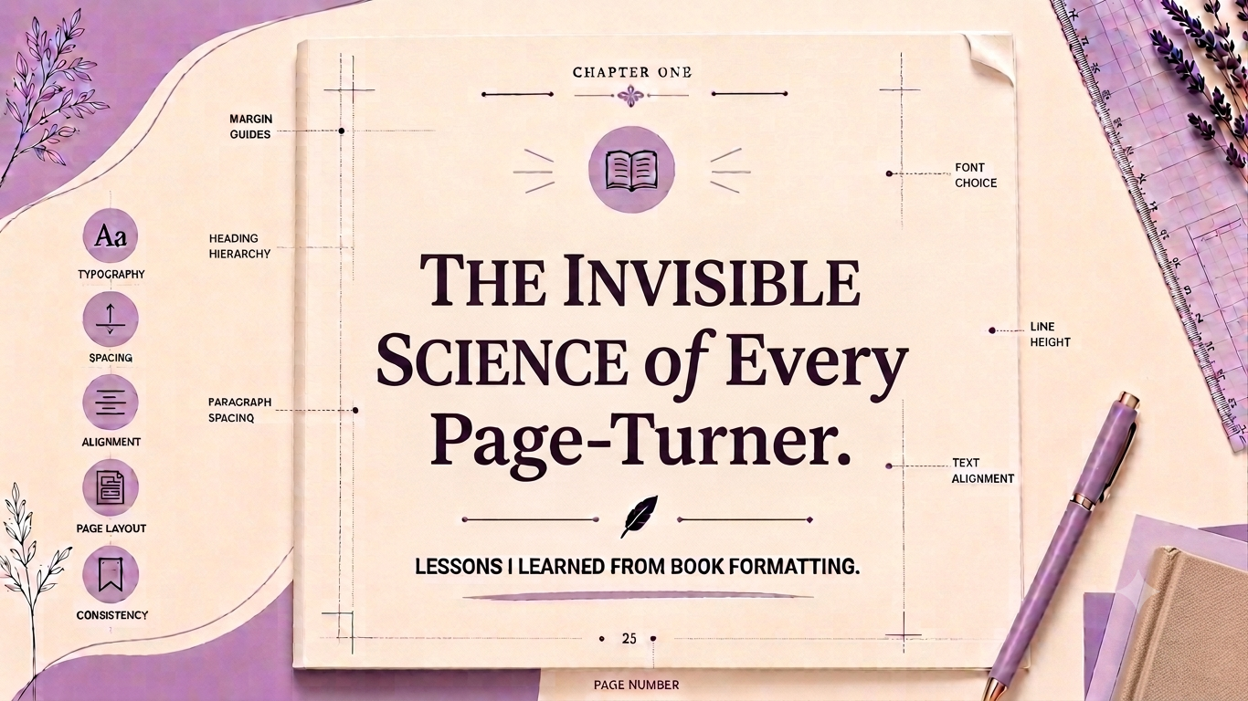 My Biggest Lessons from Book Formatting